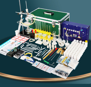 Thuốc thử thí nghiệm, dụng cụ thủy tinh, cốc thí nghiệm, thi tuyển sinh trung học cơ sở, hóa học, hộp dụng cụ thí nghiệm - Product Image 2