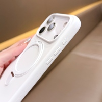 Coque de téléphone antichoc magnétique personnalisée en gros pour Apple iPhone 14 15 16 17 Pro Max, compatible avec support de téléphone iPhone Pro