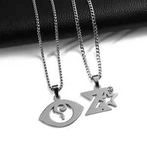 Customized Zinc Alloy Golf Laser Carved Hollow Fashionable And Beautiful Men's And Women's Pendant