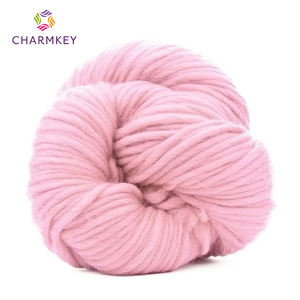 Usine en gros tricot à la <span class=keywords><strong>main</strong></span> épais Crochet en vrac Islande pur gros 100% fils de laine mérinos - Product Image 2