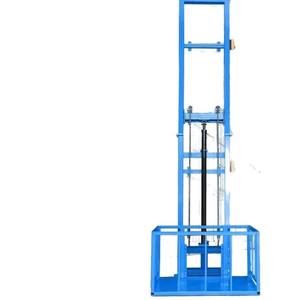 Plateforme élévatrice hydraulique pour marchandises, élévateur à échelle simple d'usine, élévateur monorail à télécommande sans fil - Product Image 5