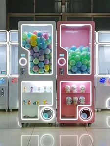 Kích thước lớn 100mm viên nang đồng tiền hoạt động cần cẩu tại trung tâm mua sắm đồ chơi máy bán hàng tự động - Product Image 5