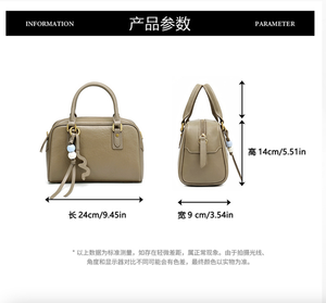 AndoBag Genuine Leather New Fashion for Women's Girl <b>Tote</b> <b>Bag</b> Large Capacity Pillow Crossbody Shoulder <b>Bags</b> Commute Handbag 3388 - Product Image 3