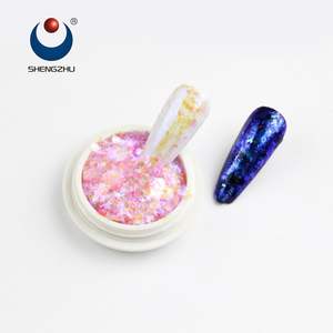 COH series – <span class=keywords><strong>kit</strong></span> d'ongles en <span class=keywords><strong>résine</strong></span> époxy, flocons d'aurore caméléon, couleurs, pigments en <span class=keywords><strong>poudre</strong></span>, populaire - Product Image 3