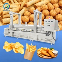 Friteuse Commerciale OCEAN pour Nuggets de Poulet, Frites, Falafels et Chips de Banane à Production Continue