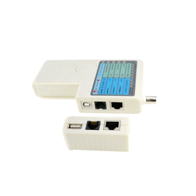 Ethernet Networking Tool Professional Multi Function Rj11 Rj12 Rj45 Bnc Usb Cable Remote Network Cable Testing Tester Tools