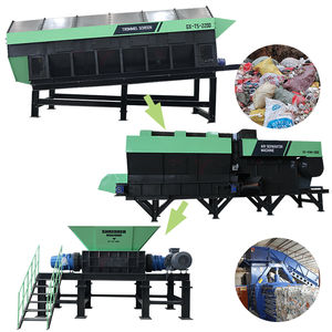 เครื่องคัดแยกขยะมูลฝอยชนิดถังสำหรับงานเทศบาล สายการผลิตคัดแยกวัสดุรีไซเคิล - Product Image 1