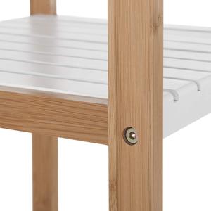 Vrijstaande bamboe drielaagse multifunctionele opbergplanken plantenstandaard rekken traditioneel design voor badkamer en woonkamer - Product Image 6