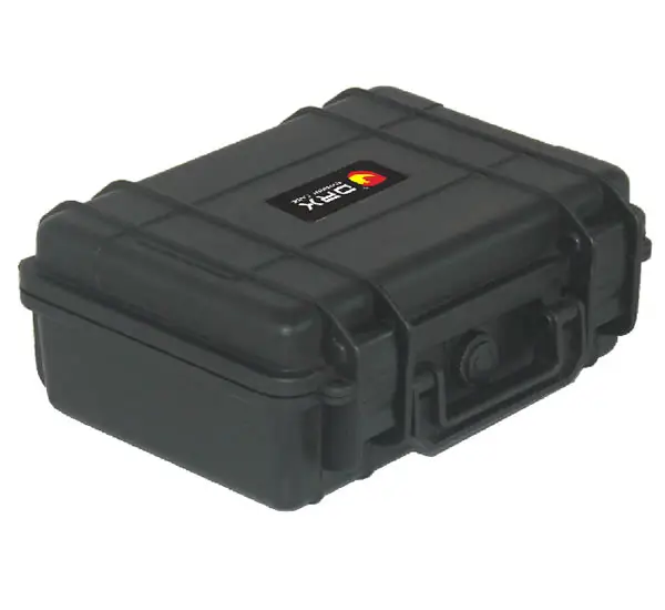 DRX EPC022 portátil IP67 impermeável carregando relógio ferramenta plástico caso