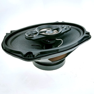 TS-A6950 6"x9" 450W Máx. Par de <span class=keywords><strong>Altavoces</strong></span> Coaxiales para Auto de 3 Vías, 12V/24V, con Cono de Papel, para AC Schnitzer X6 E71 SUV 1ra Gen 2010-12 - Product Image 1