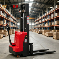 Chariot élévateur électrique pour utilisation en intérieur et en extérieur, chariot élévateur électrique à batterie, chariot de manutention pour la palettisation et l'empilage de marchandises
