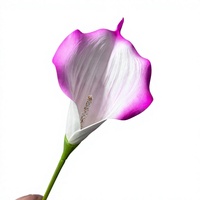 Künstliche Calla-Lilien Blumenstiele für Hochzeit, Hotel und Wohnzimmer-Dekoration