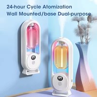 Diffuseur d'huiles essentielles électronique automatique écologique à deux pièces pour la maison, nébuliseur avec batterie intégrée pour la cuisine