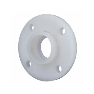 High Quality Pvdf Pipes and Fittings 1/2 to 16 inch ANSI PVDF Flange Nylon Plastic Lap Joint Flange