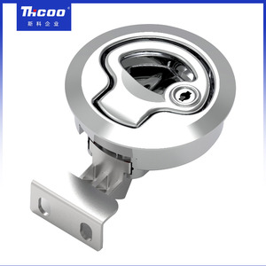 Serrure à came à clé en acier inoxydable 316 avec finition <span class=keywords><strong>chrom</strong></span>ée, <span class=keywords><strong>installation</strong></span> facile pour porte d'armoire et trappe - Product Image 5