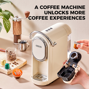 3in1 cafelffe Dolce Gusto Viên nang sữa Frother nóng/lạnh trắng bán tự động điện cà phê <span class=keywords><strong>Maker</strong></span> cho hộ gia đình khách sạn mới - Product Image 5