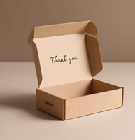 Boîtes d'emballage carrées en carton recyclable écologiques personnalisées de luxe, boîtes d'expédition en carton ondulé pour avion, impression quadricolore UV