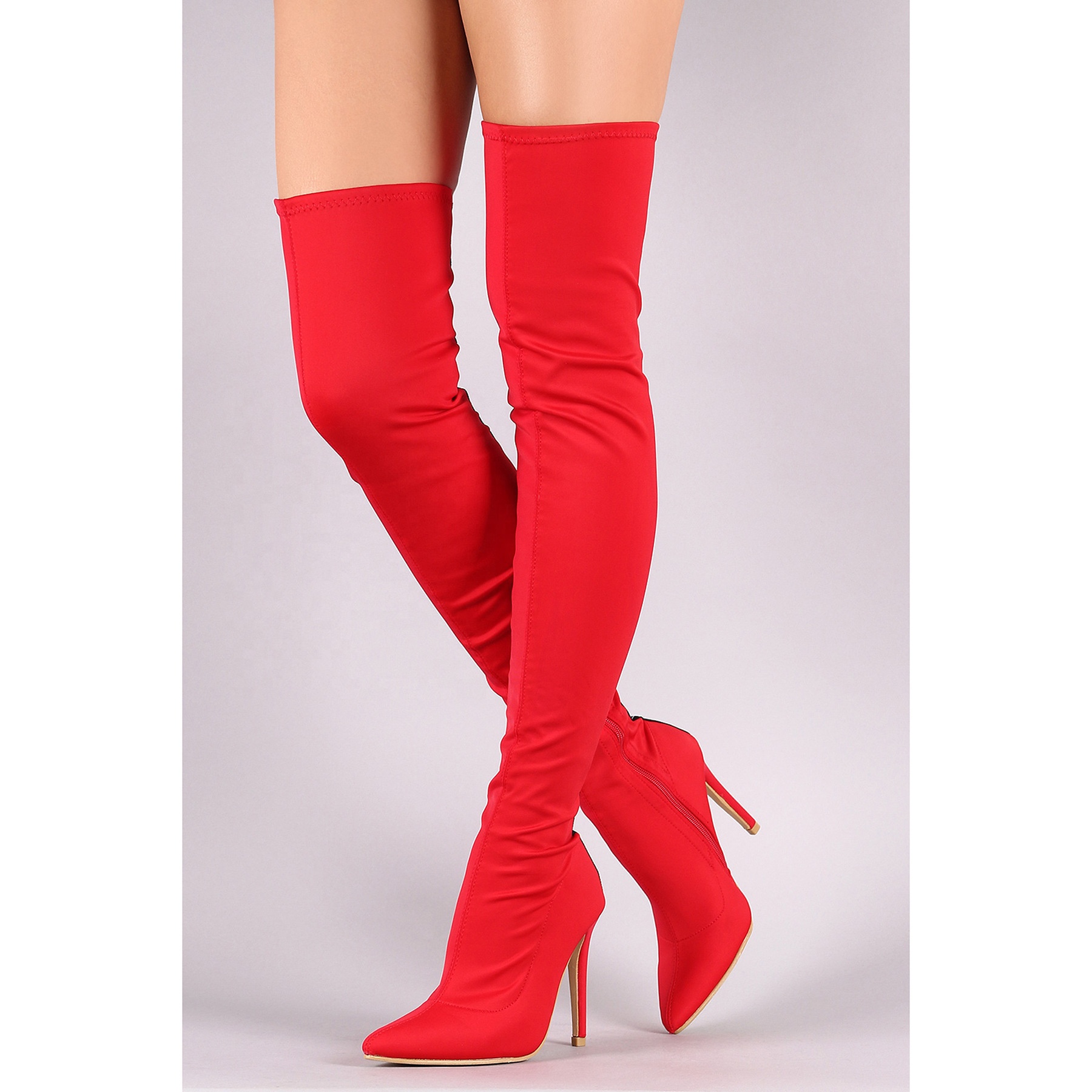 Venta al por mayor botas de lycra-Compre online los mejores botas de lycra  lotes de China botas de lycra a mayoristas | Alibaba.com