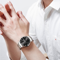 Marque de luxe squelette hommes automatique mécanique montres en cuir inoxydable alarme calendrier disponible Sport Antique