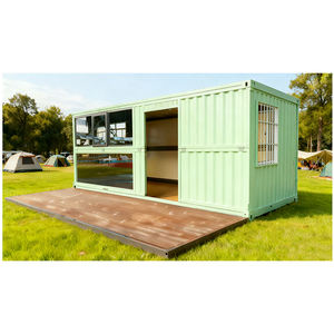 حاوية شحن فولاذية قابلة للتوسيع خفيفة الوزن بطول 20 قدمًا، متنقلة وقابلة للطي، مقاومة للماء وعازلة للصوت، للاستخدام الخارجي، كبار مبيعات متنقلة، ومدرسة - Product Image 6