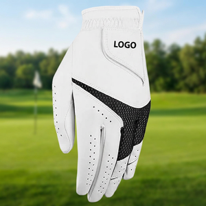 Gants de golf pour hommes de haute qualité avec logo personnalisé, respirants, en cuir véritable, pour le sport adulte, nouvelle arrivée - Product Image 3