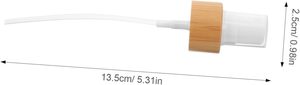 Pulvérisateur à pompe en bambou 20/410 24/410 28/410, écologique, anti-déversement, à brume fine, en promotion - Product Image 5