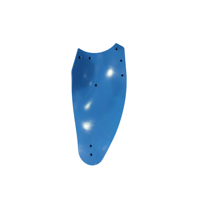 Kit de pièces d'usure pour charrue en acier au bore avec revêtement en alliage de titane, pointe de lame et lame de dégrossissage pour charrues réversibles