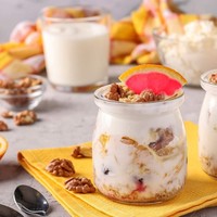 Pot de yaourt à pouding pot en verre à large base 100ml 200ml avec couvercle en liège pour aliments faits maison lait yaourt jus lait pouding bouteille