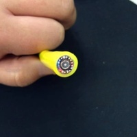Câble coaxial de signal, vidéo et alimentation, conducteur en cuivre, isolation en PVC, étanche, pour robot de nettoyage/inspection de pipeline CCTV