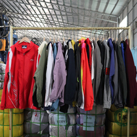 Pakaian Bekas Premium Ukay Apparel Jaket Musim Gugur Bal Pakaian Bekas Campuran Musim Dingin