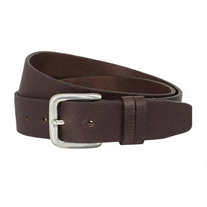 100% Original Custom Length Men's Vintage Dress Style Genuine Cow Hide Leather Eco-Friendly Waterproof Pin Buckle Durable High - Product Image 5