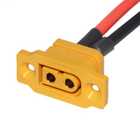 Câble d'extension de faisceau de câblage Amass XT60E-F (connecteur femelle) vers XT60H (connecteur mâle) pour batterie automobile