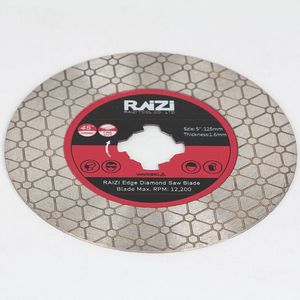 Raizi-disco de corte de hoja de diamante, disco de corte de <span class=keywords><strong>inglete</strong></span> de 5 pulgadas y 125mm para azulejos de porcelana, cerámica, cuarzo y mármol - Product Image 5