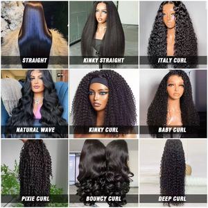 Meilleures ventes de perruques en cheveux humains, aspect naturel, perruque à fermeture en dentelle HD, cheveux vietnamiens bruts, vente en gros - Product Image 2