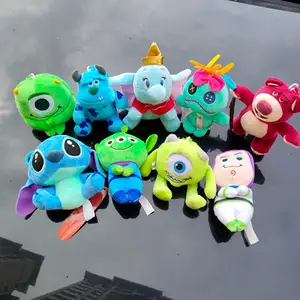 Peluche film Anime Toy Story Aliens Figure Model Pillow Dolls Cute Three-eyed Monster Christmas Birthday Gift