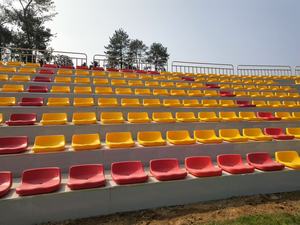 Hot vendendo durável plástico estádio assentos arquibancadas espectadores assentos para espaços desportivos e eventos ao ar livre - Product Image 5