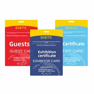 Tesserino Personalizzato in PVC per Controllo <span class=keywords><strong>Presenze</strong></span>, <span class=keywords><strong>Badge</strong></span> Identificativo per Dipendenti, Ospiti, Rappresentanti, Competizioni, Accesso e Sicurezza - Product Image 1