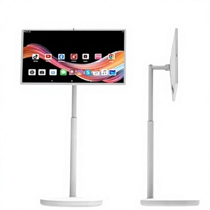 Televisor Inteligente Android 4K de 32 Pulgadas con Pantalla Táctil, Batería Integrada, Cámara, para Gimnasio, Juegos, Transmisiones en Vivo, <span class=keywords><strong>Google</strong></span> Play, Wi-Fi, Modo Vertical, Color Negro - Product Image 1