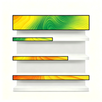 Pantalla LCD Publicitaria para Interiores de Centros Comerciales y Tiendas Minoristas, Formato Barra, Función SDK, Brillo de 500cd/m, 1 Año de Garantía