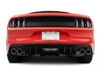 MP Concepts Auto Parts Quad Diffuseur d'échappement arrière pour Ford Mustang GT Premium EcoBoost Premium 2015 à 2017