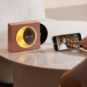 Vitrola hình toca-Vũ trường estilo Vinyl ghi Máy nghe nhạc phong cách đèn ánh sáng loa với bầu trời đầy sao - Product Image 4