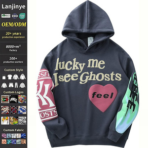 Mem Custom <strong>See</strong> <strong>Ghosts</strong> <strong>Hoodie</strong> Hip Hop Hooded Y2K Oversized Hooded Sweatshirt Clothing Manufacturer - Product Image 1
