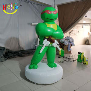 Modèle publicitaire Personnages d'anime japonais Mascotte gonflable de tortue <span class=keywords><strong>ninja</strong></span> de dessin animé - Product Image 4