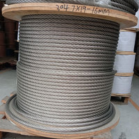 AISI 316L Marine Grade 1/2 "Edelstahl kabel 6x19 IWRC G304 SS Stahldraht seil