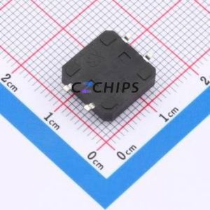 ZX-QC1212-4.5TP Tactile Switch SMD Switch Single Pole Single Throw Round Button 2.6N Vertical Mount - Product Image 2
