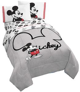 Ultra Soft Fade Resistant 4-piece Quilts <strong>Bedding</strong> Sets <strong>Mickey</strong> <strong>Mouse</strong> Print Microfiber Children Single Bed Set - Product Image 1