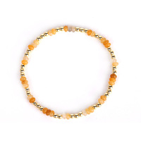 Bracelet en perles de pierre naturelle turquoise africaine pour femme, style bohème, coloré, énergie, yoga, méditation, amitié