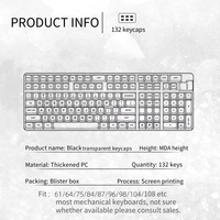 Custom Machining Keycaps Kits for CNC Mechanical Keyboard Stainless Steel Wire EDM Material for Electronic Applications
