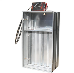 Carp Journey Factory – Amortisseur de chaleur haute température en acier inoxydable 304/316 DN100 pour évacuation de fumée par conduit – Garantie 1 an - Product Image 1