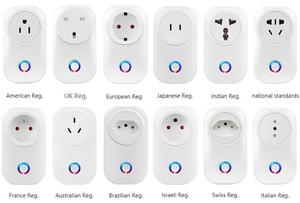 Smart BSD02 Plug <span class=keywords><strong>VeSync</strong></span> WiFi malla con monitor de energía 16a soporte firmware quemar personalización WiFi enchufe inteligente - Product Image 2